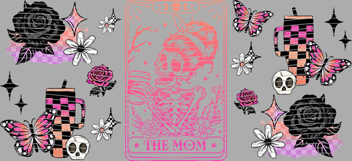 16oz Distressed Checkered-DC-6